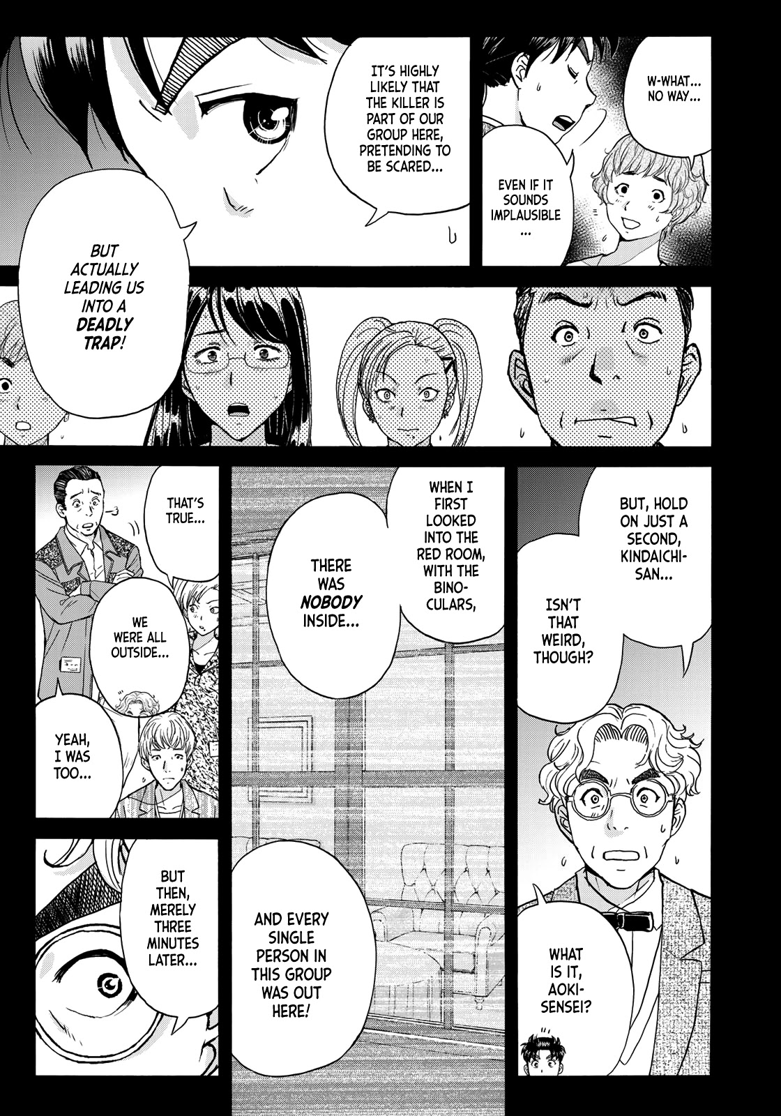 Kindaichi 37-sai no Jikenbo Chapter 85 page 17 - Chapter 85: The Killer with Twenty Faces (Part 3)