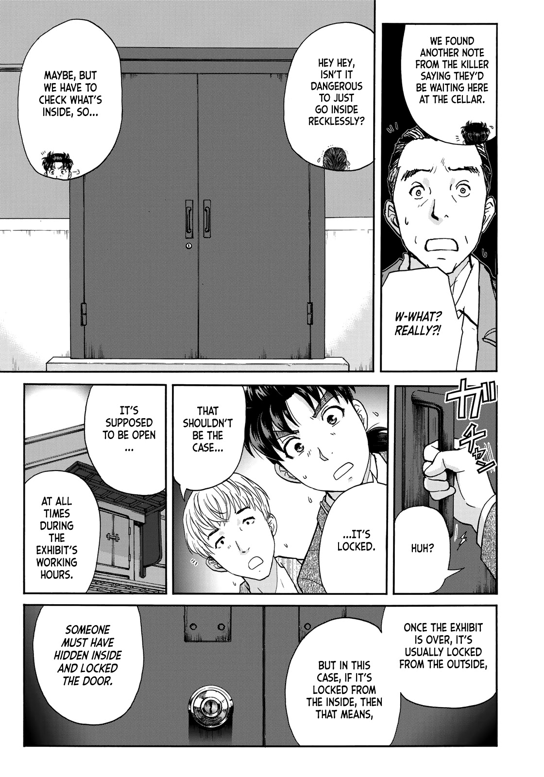 Kindaichi 37-sai no Jikenbo Chapter 86 page 15 - Chapter 86: The Killer with Twenty Faces (Part 4)