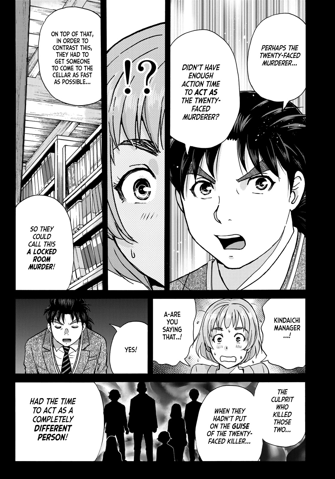 Kindaichi 37-sai no Jikenbo Chapter 87 page 19 - Chapter 87: The Killer with Twenty Faces (Part 5)