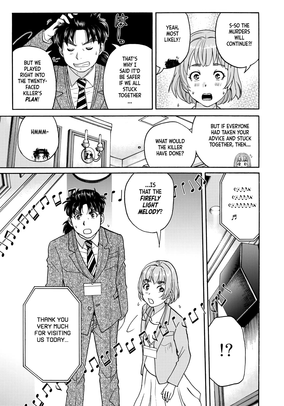 Kindaichi 37-sai no Jikenbo Chapter 88 page 7 - Chapter 88: The Killer with Twenty Faces (Part 6)