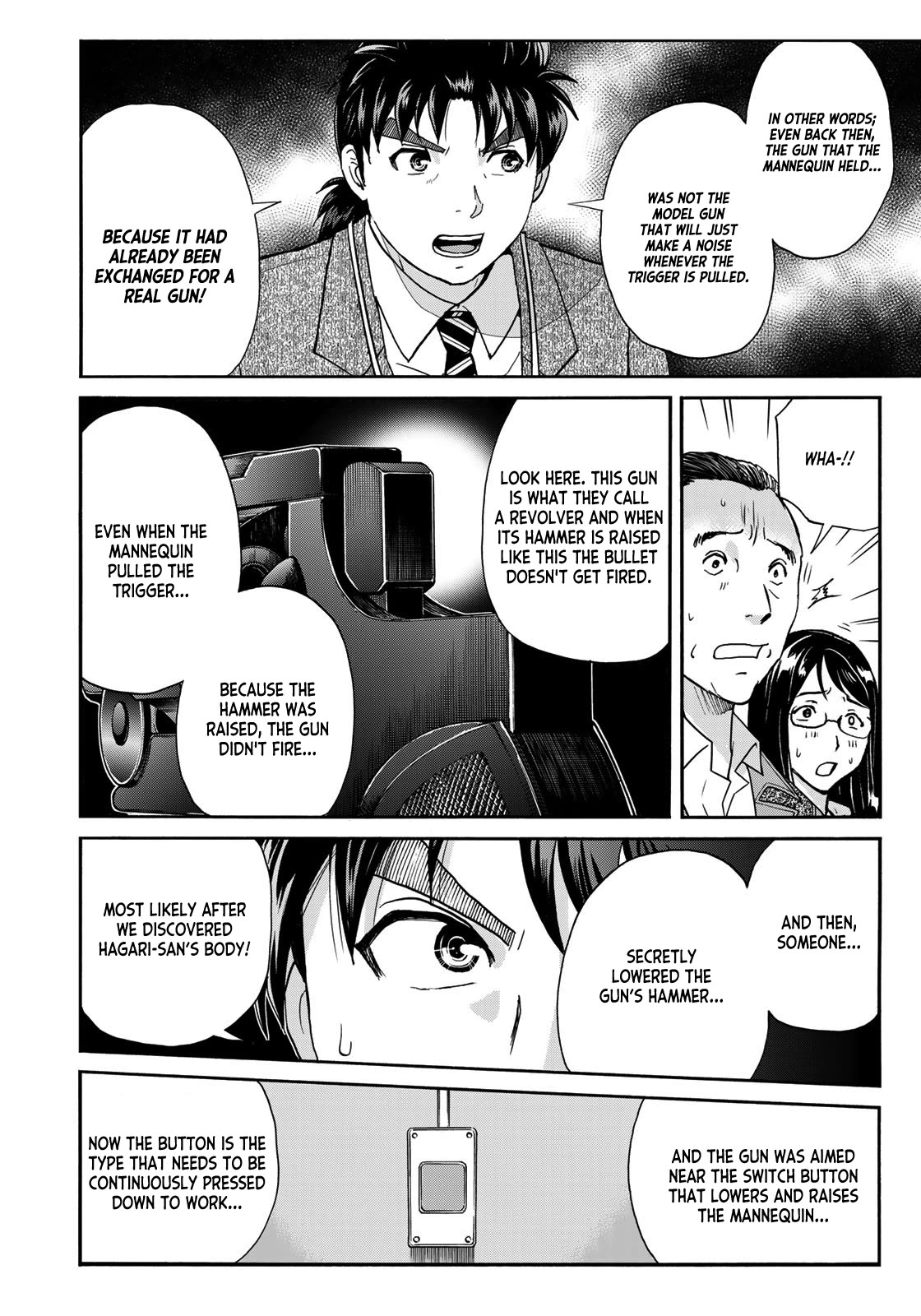 Kindaichi 37-sai no Jikenbo Chapter 92 page 10 - Chapter 92: The Killer with Twenty Faces (Part 10)