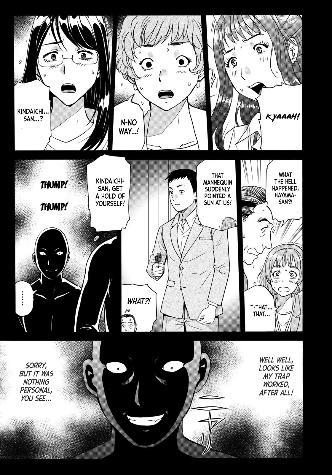 Kindaichi 37-sai no Jikenbo Chapter 92 page 5 - Chapter 92: The Killer with Twenty Faces (Part 10)