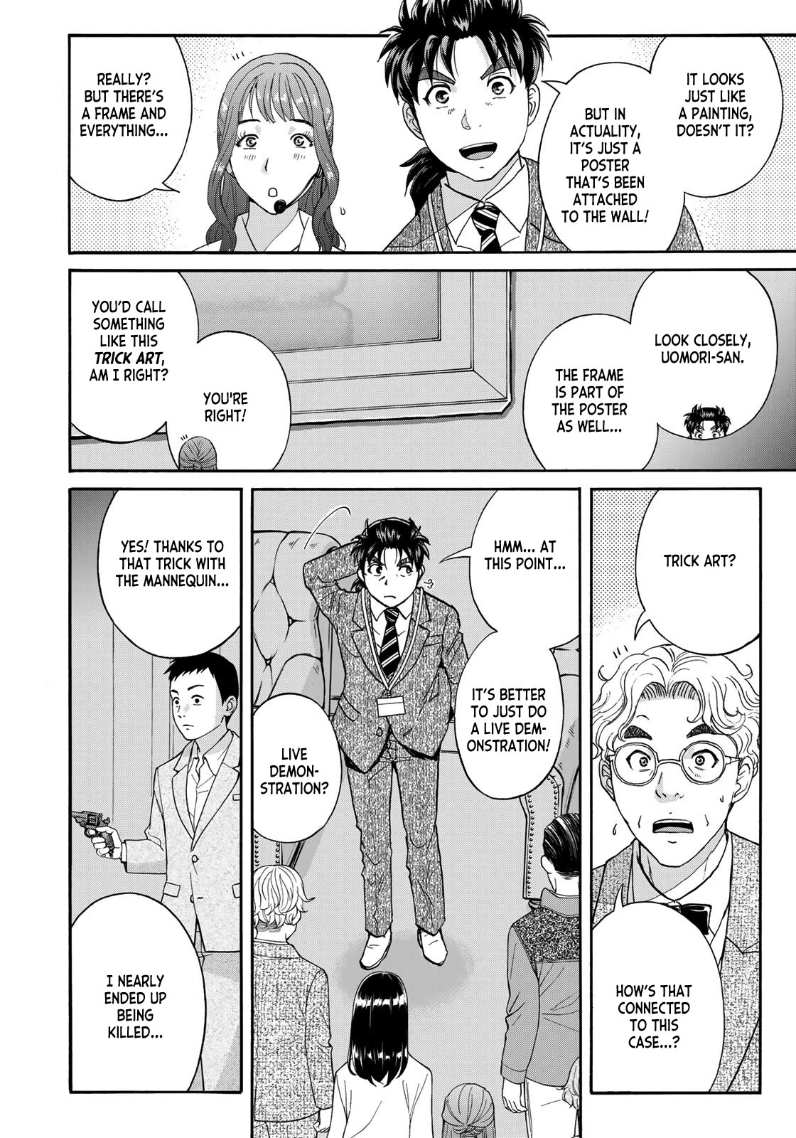 Kindaichi 37-sai no Jikenbo Chapter 93 page 12 - Chapter 93: The Killer With Twenty Faces (Part 11)