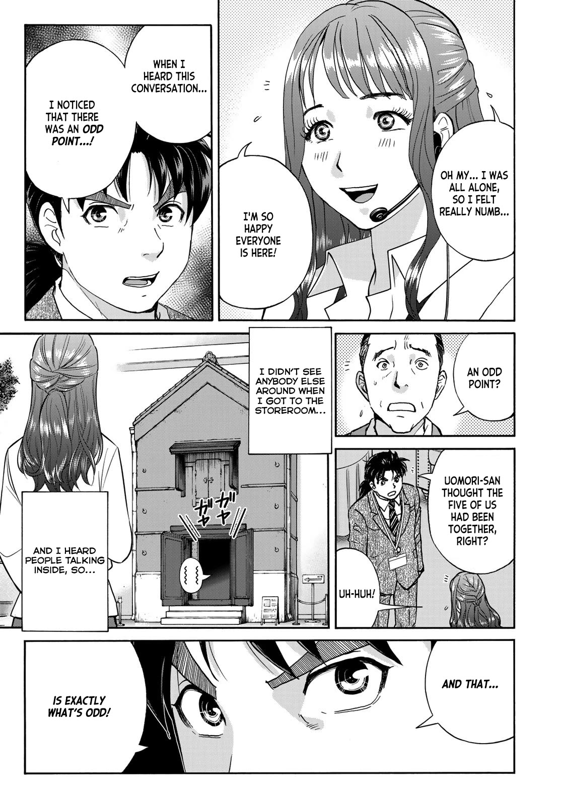 Kindaichi 37-sai no Jikenbo Chapter 94 page 19 - Chapter 94: The Killer With Twenty Faces (Part 12)