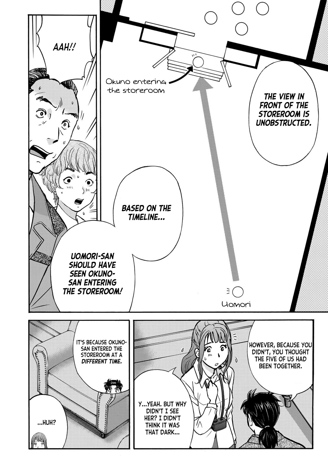 Kindaichi 37-sai no Jikenbo Chapter 94 page 20 - Chapter 94: The Killer With Twenty Faces (Part 12)