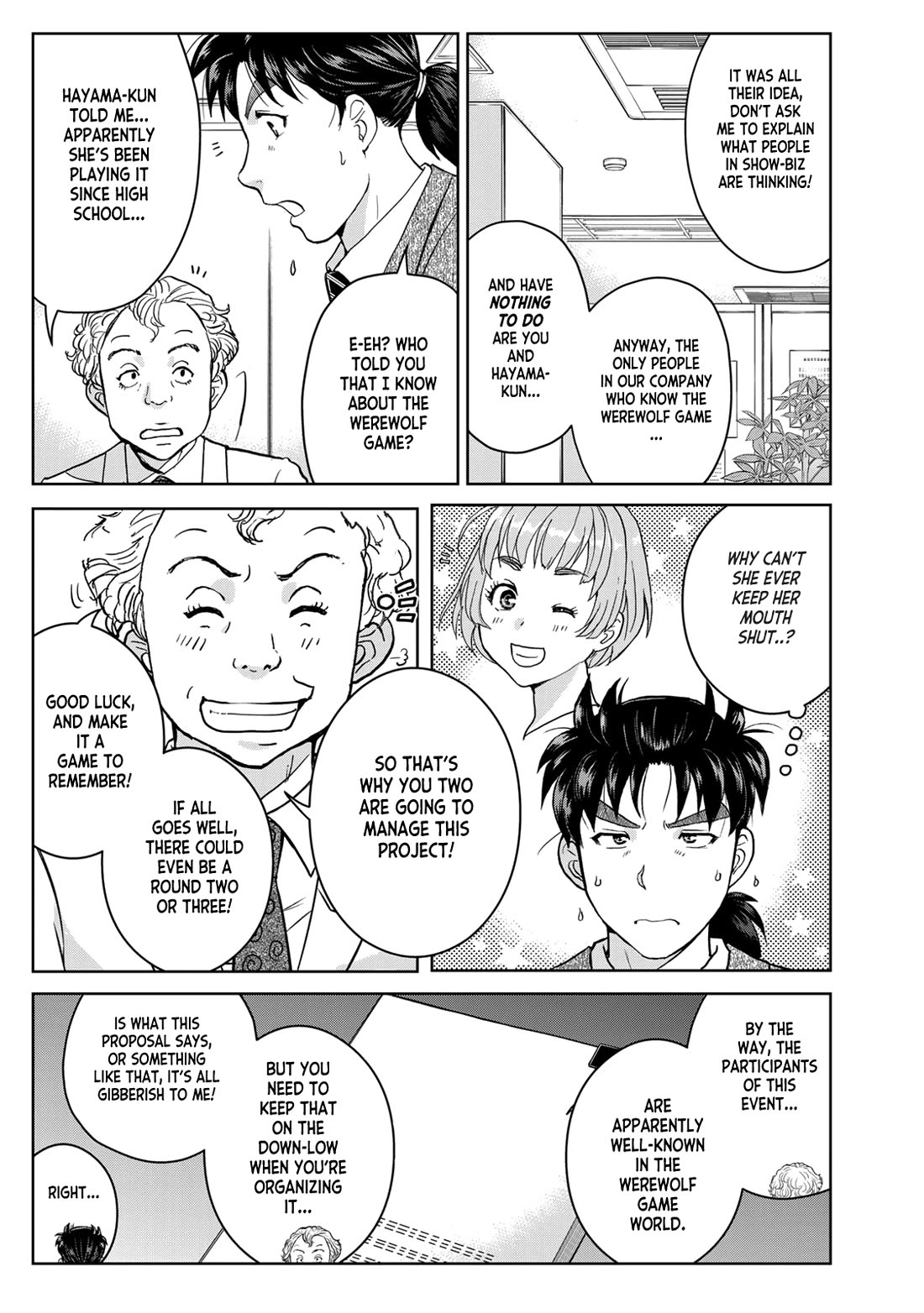 Kindaichi 37-sai no Jikenbo Chapter 97 page 15 - Chapter 97: Werewolf Game Murder Case (Part 1)