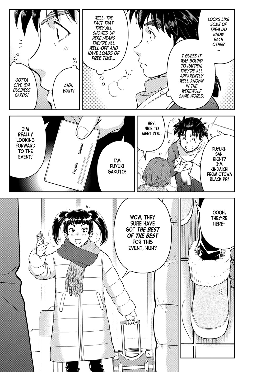 Kindaichi 37-sai no Jikenbo Chapter 97 page 23 - Chapter 97: Werewolf Game Murder Case (Part 1)