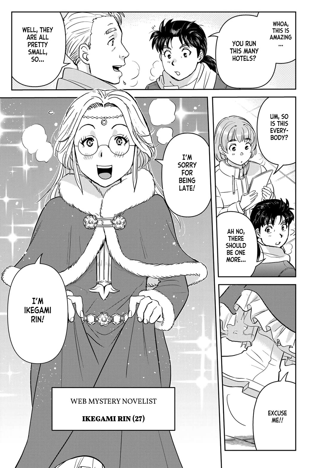 Kindaichi 37-sai no Jikenbo Chapter 97 page 27 - Chapter 97: Werewolf Game Murder Case (Part 1)