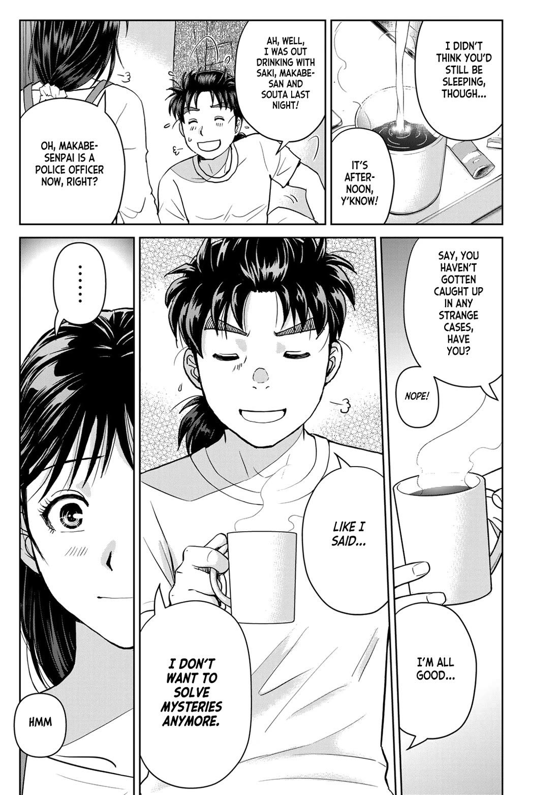 Kindaichi 37-sai no Jikenbo Chapter 97 page 9 - Chapter 97: Werewolf Game Murder Case (Part 1)