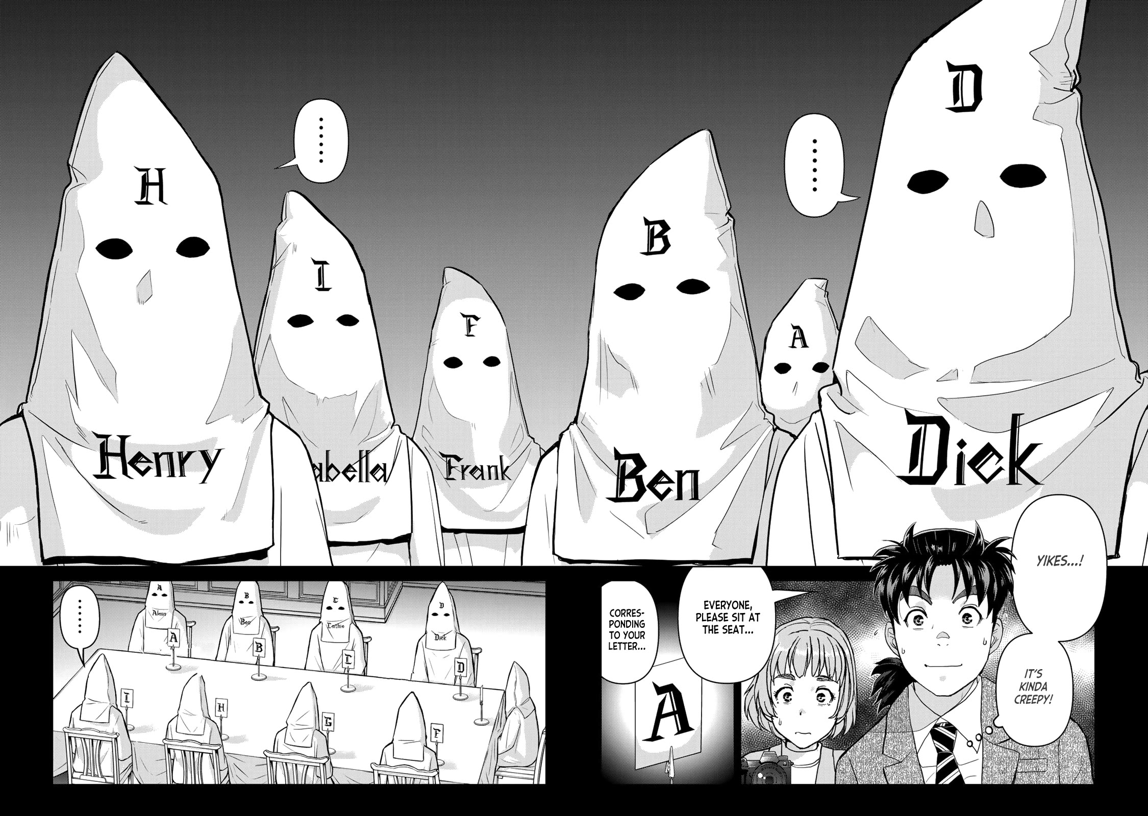 Kindaichi 37-sai no Jikenbo Chapter 98 page 12 - Chapter 98: Werewolf Game Murder Case (Part 2)
