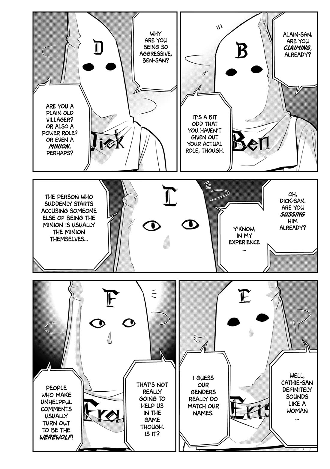 Kindaichi 37-sai no Jikenbo Chapter 98 page 19 - Chapter 98: Werewolf Game Murder Case (Part 2)