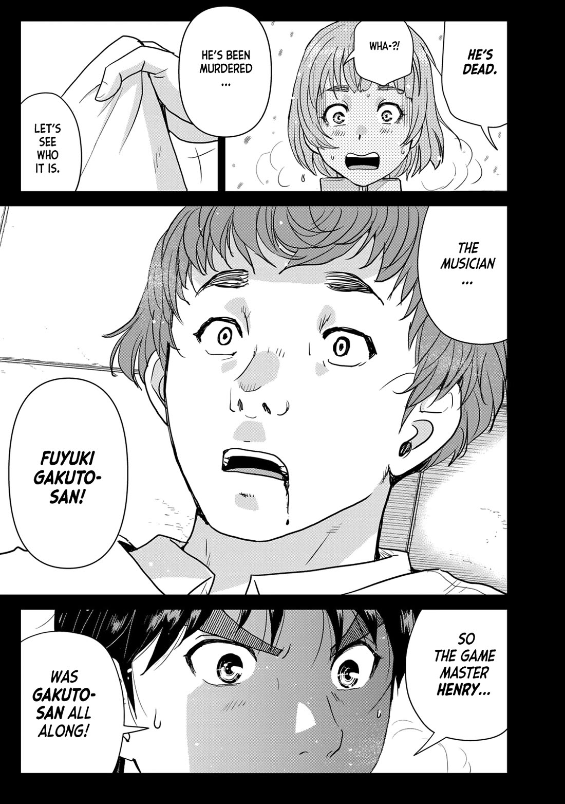 Kindaichi 37-sai no Jikenbo Chapter 99 page 19 - Chapter 99: Werewolf Game Murder Case (Part 3)