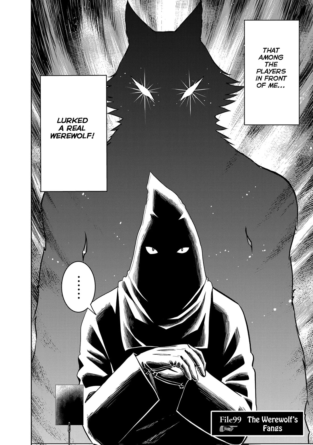 Kindaichi 37-sai no Jikenbo Chapter 99 page 3 - Chapter 99: Werewolf Game Murder Case (Part 3)