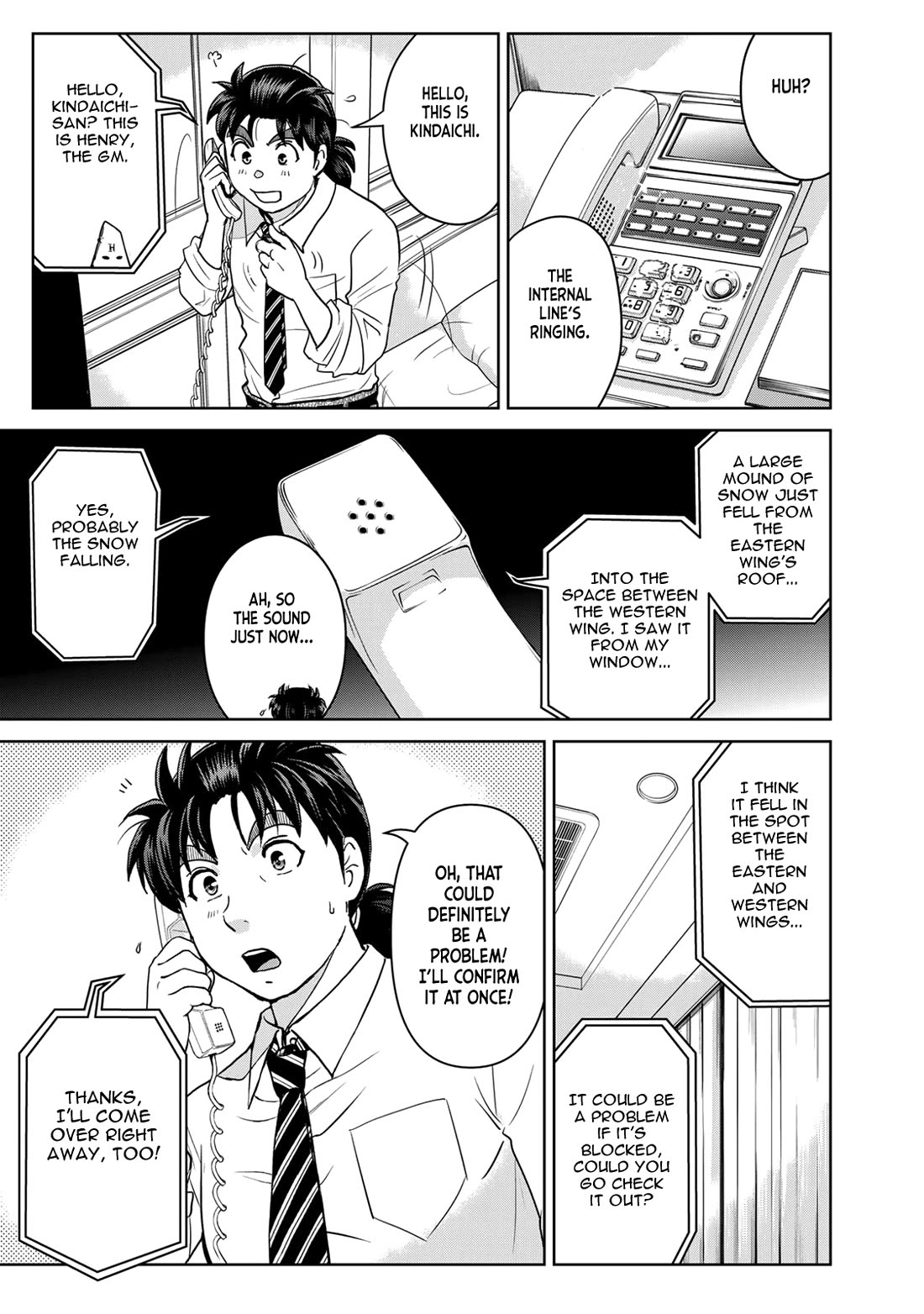 Kindaichi 37-sai no Jikenbo Chapter 99 page 8 - Chapter 99: Werewolf Game Murder Case (Part 3)