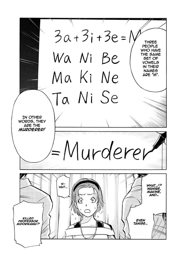 Kindaichi Shounen no Jikenbo - 20th Shuunen Kinen Series Chapter 8 page 19 - Chapter 8 : The Human Eater Laboratory Murder Case - File 8