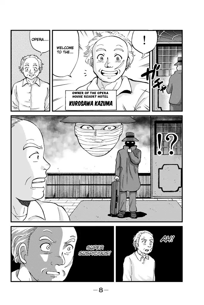 Kindaichi Shounen no Jikenbo Gaiden: Hannin-tachi no Jikenbo Chapter 1 page 9 - Chapter 1: The Opera House Murder Case (1)