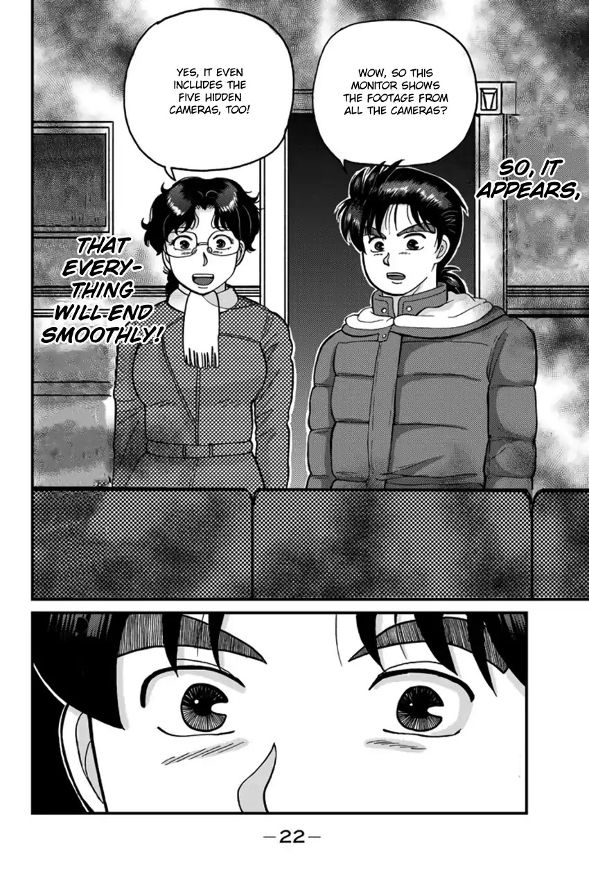 Kindaichi Shounen no Jikenbo Gaiden: Hannin-tachi no Jikenbo Chapter 14 page 23 - Chapter 14: Snow Yaksha Legend Murder Case (1)