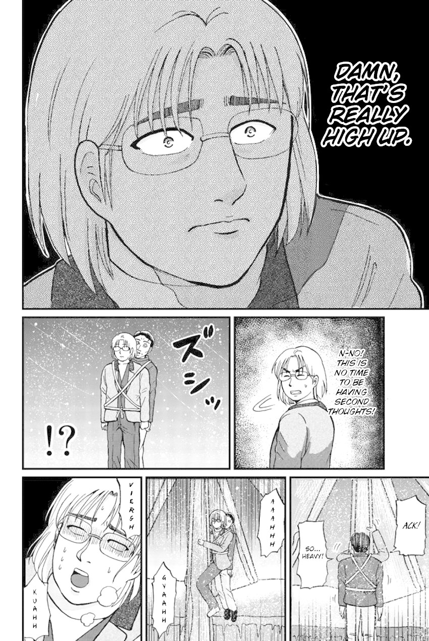 Kindaichi Shounen no Jikenbo Gaiden: Hannin-tachi no Jikenbo Chapter 18 page 10 - Chapter 18: Tarot Mountain Hut Murder Case (1)