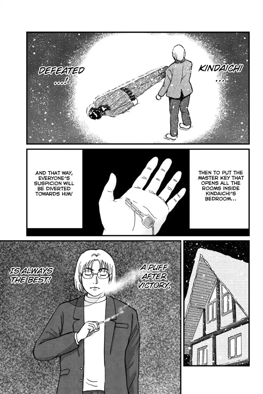 Kindaichi Shounen no Jikenbo Gaiden: Hannin-tachi no Jikenbo Chapter 20 page 8 - Chapter 20: Tarot Mountain Hut Murder Case (3)