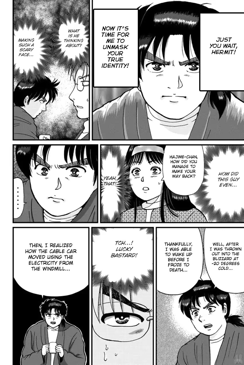 Kindaichi Shounen no Jikenbo Gaiden: Hannin-tachi no Jikenbo Chapter 21 page 5 - Chapter 21: Tarot Mountain Hut Murder Case (4)