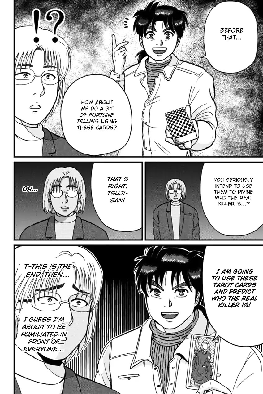 Kindaichi Shounen no Jikenbo Gaiden: Hannin-tachi no Jikenbo Chapter 21 page 7 - Chapter 21: Tarot Mountain Hut Murder Case (4)