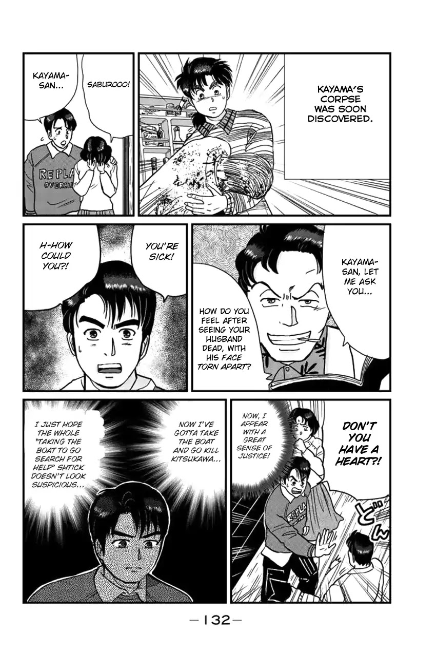 Kindaichi Shounen no Jikenbo Gaiden: Hannin-tachi no Jikenbo Chapter 24 page 6 - Chapter 24: Hiren Lake Murder Case (3)