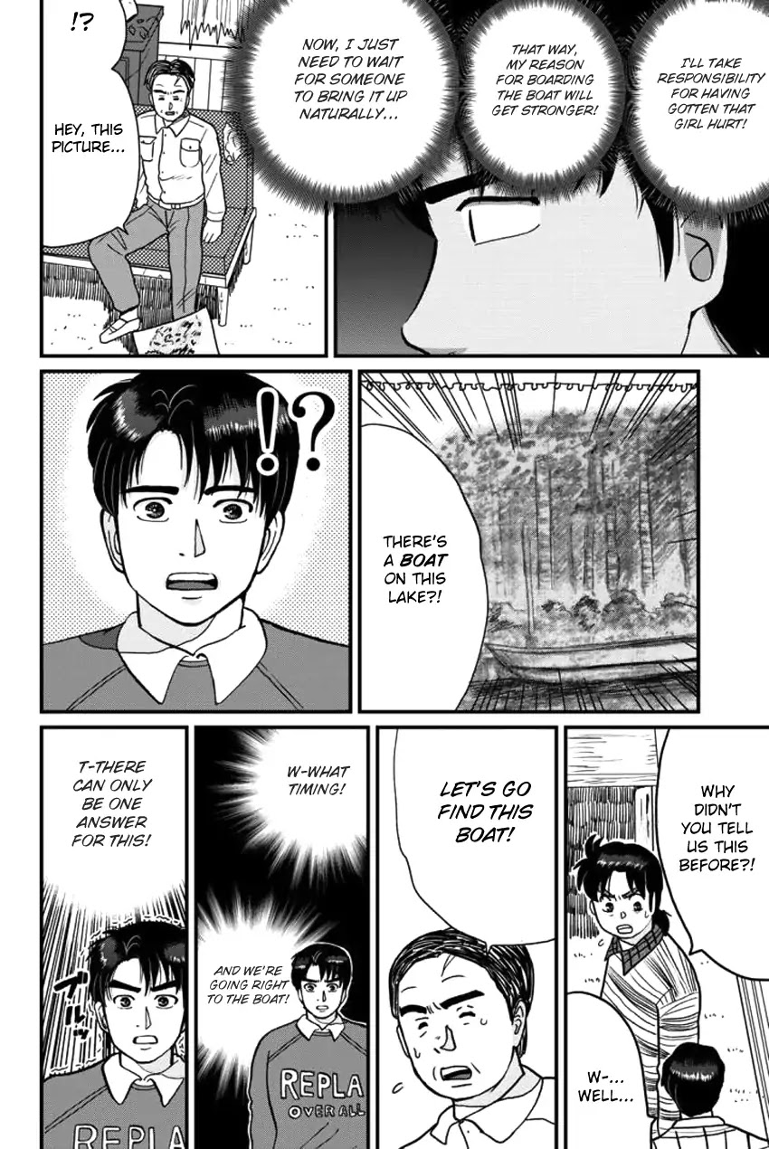 Kindaichi Shounen no Jikenbo Gaiden: Hannin-tachi no Jikenbo Chapter 24 page 8 - Chapter 24: Hiren Lake Murder Case (3)