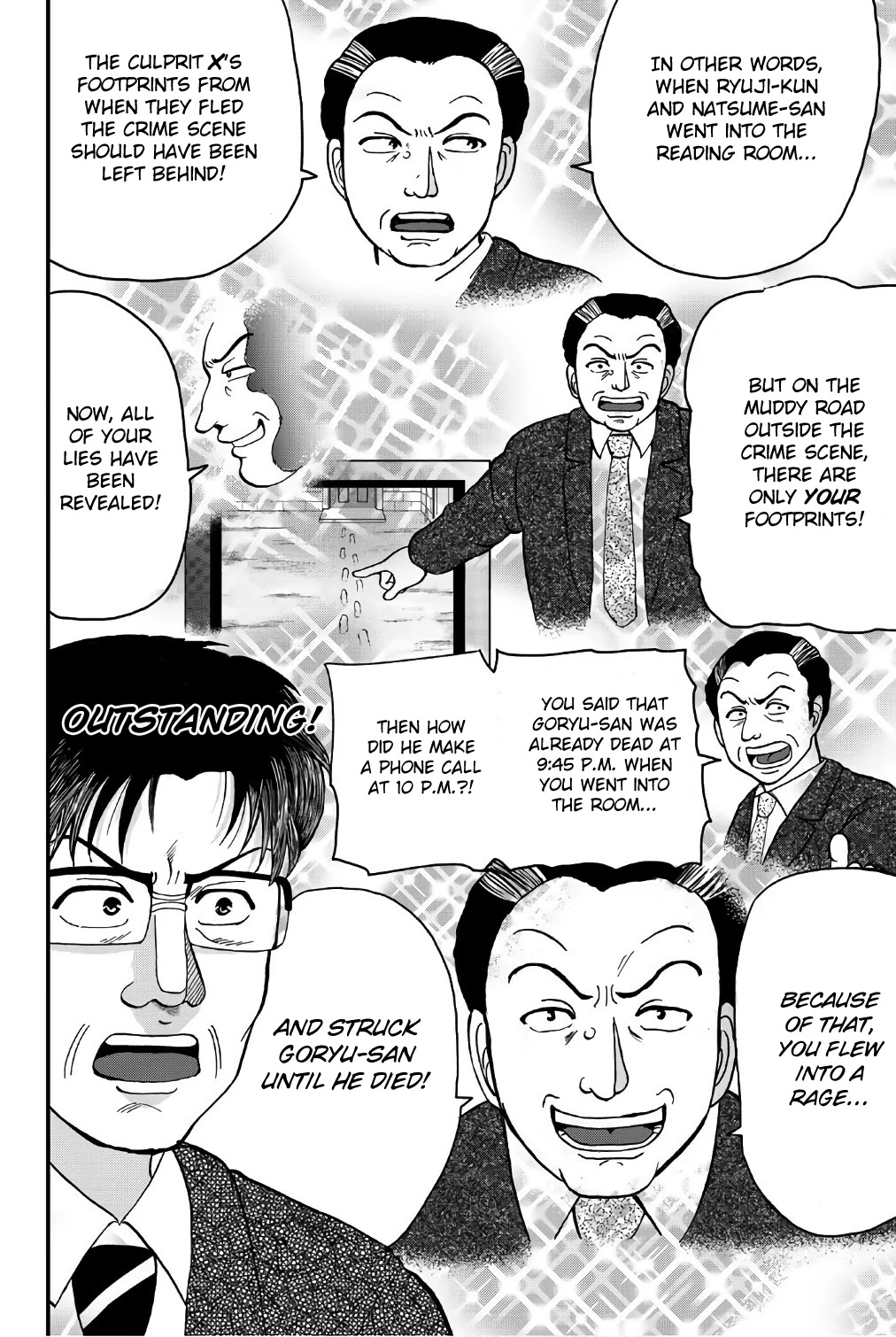 Kindaichi Shounen no Jikenbo Gaiden: Hannin-tachi no Jikenbo Chapter 27 page 7 - Chapter 27: Kindaichi the Killer (2)