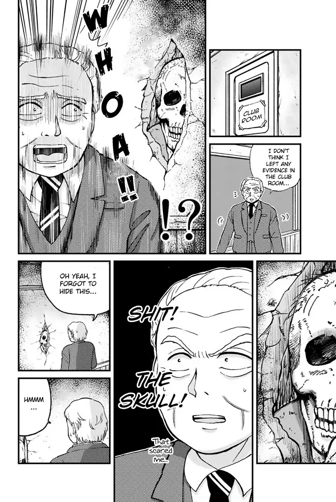 Kindaichi Shounen no Jikenbo Gaiden: Hannin-tachi no Jikenbo Chapter 5 page 10 - Chapter 5: Seven Mysteries Of The School Murder Case (1)
