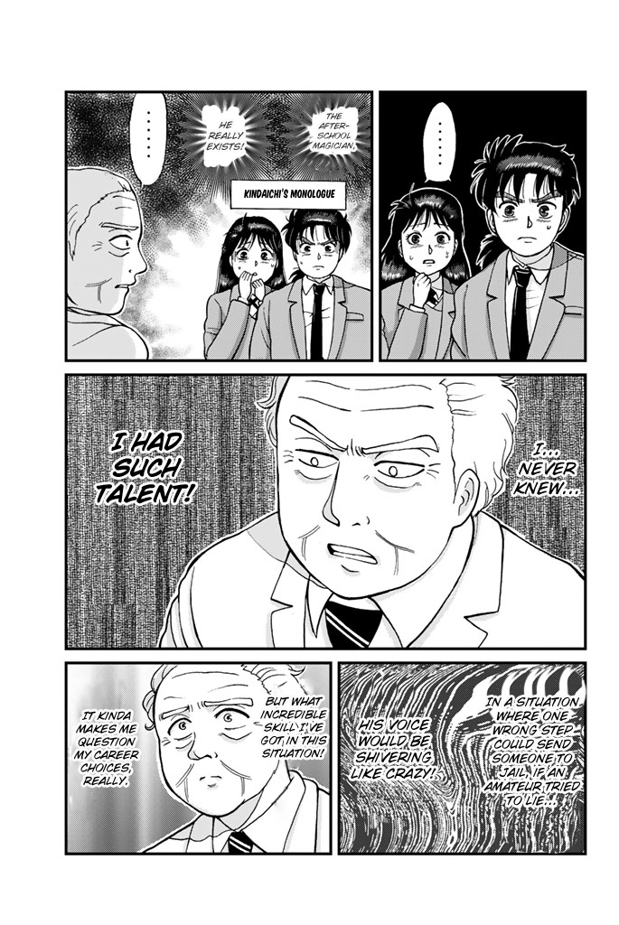 Kindaichi Shounen no Jikenbo Gaiden: Hannin-tachi no Jikenbo Chapter 6 page 8 - Chapter 6: Seven Mysteries Of The School Murder Case (2)