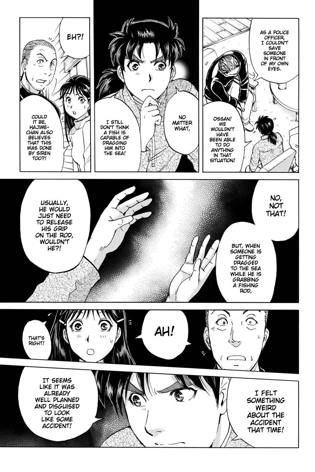 Kindaichi Shounen no Jikenbo R Chapter 102 page 10 - Chapter 102: Seiren Island Murder Case (5)