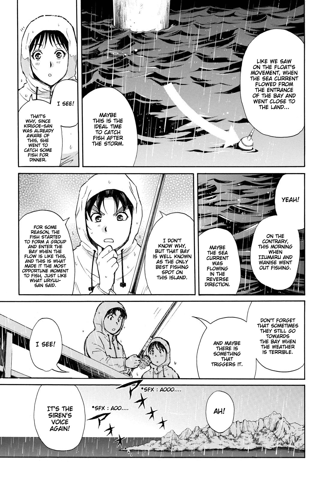 Kindaichi Shounen no Jikenbo R Chapter 103 page 12 - Chapter 103: Seiren Island Murder Case (6)