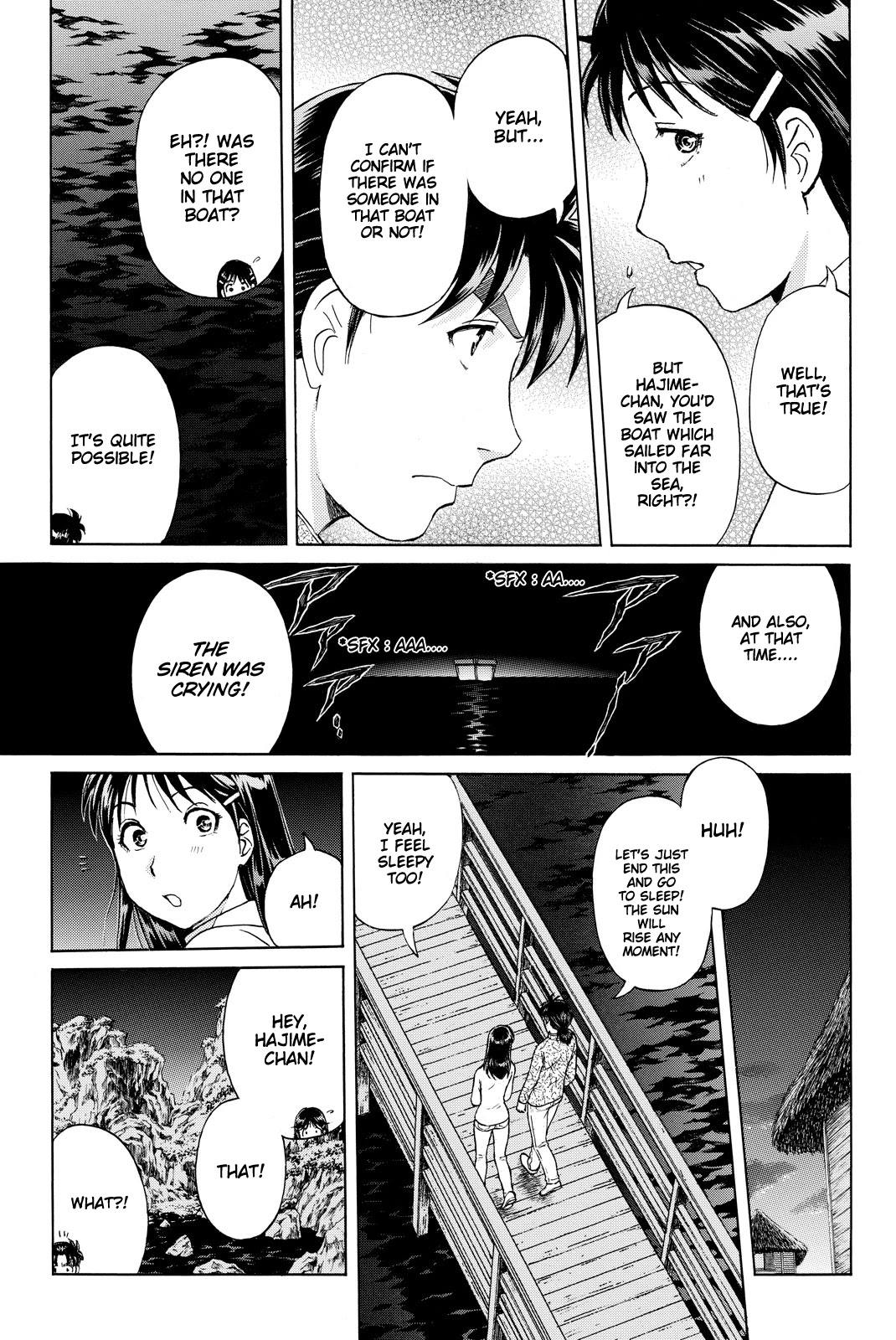 Kindaichi Shounen no Jikenbo R Chapter 107 page 20 - Chapter 107: Seiren Island Murder Case (10)