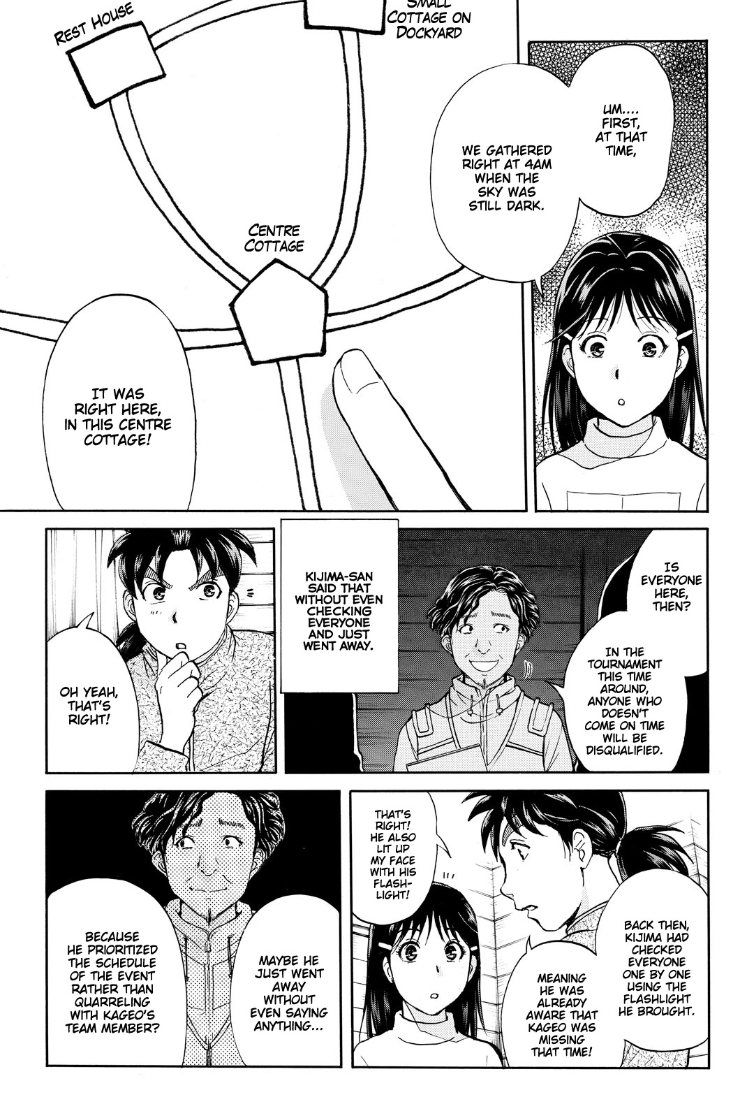 Kindaichi Shounen no Jikenbo R Chapter 108 page 10 - Chapter 108: Seiren Island Murder Case (11)