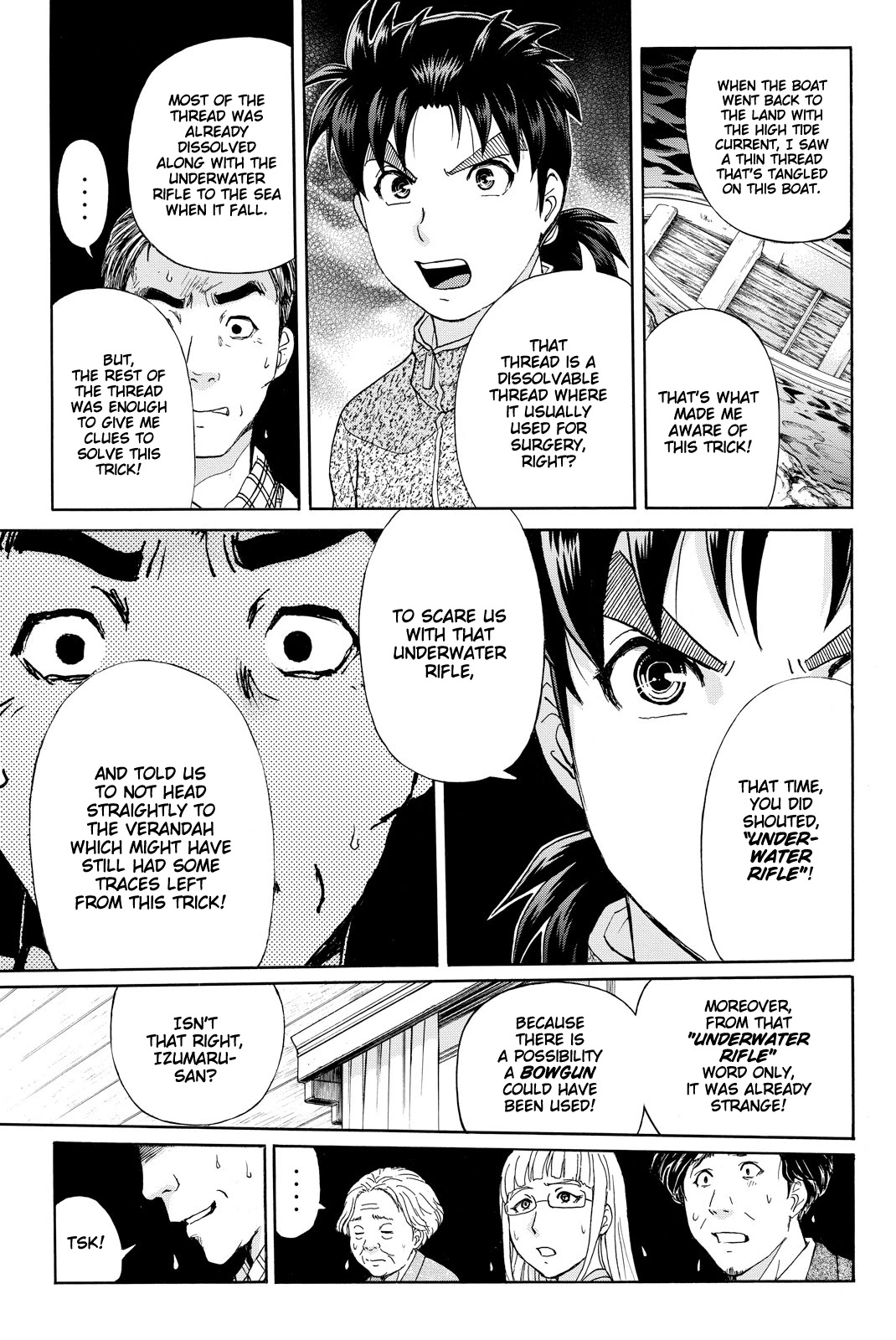 Kindaichi Shounen no Jikenbo R Chapter 110 page 22 - Chapter 110: Seiren Island Murder Case (13)