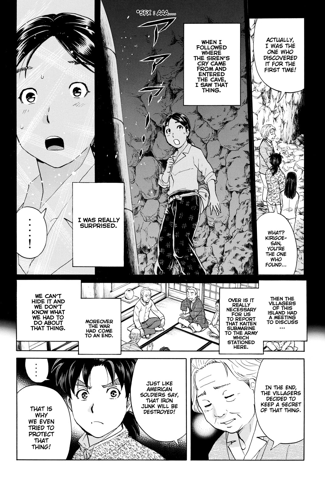 Kindaichi Shounen no Jikenbo R Chapter 112 page 21 - Chapter 112: Seiren Island Murder Case (15)
