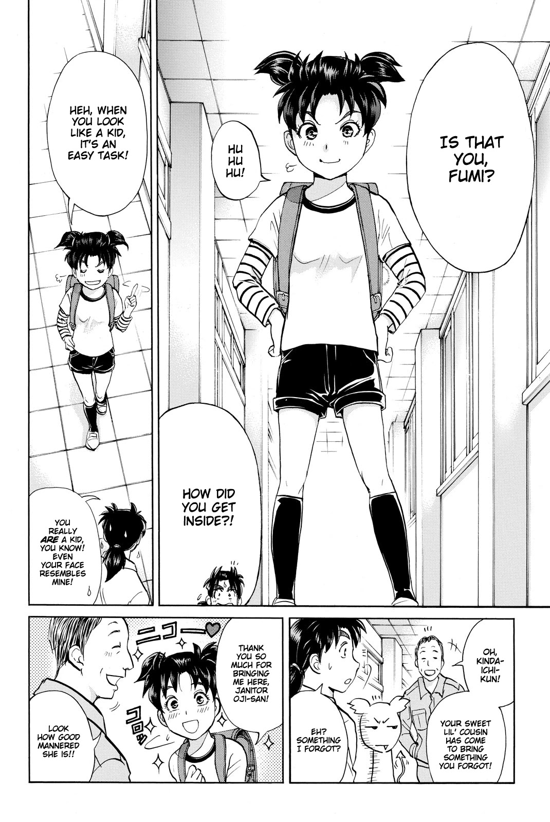 Kindaichi Shounen no Jikenbo R Chapter 113 page 10 - Chapter 113: Kindaichi Fumi Kidnapping Murder Case Chapter 1