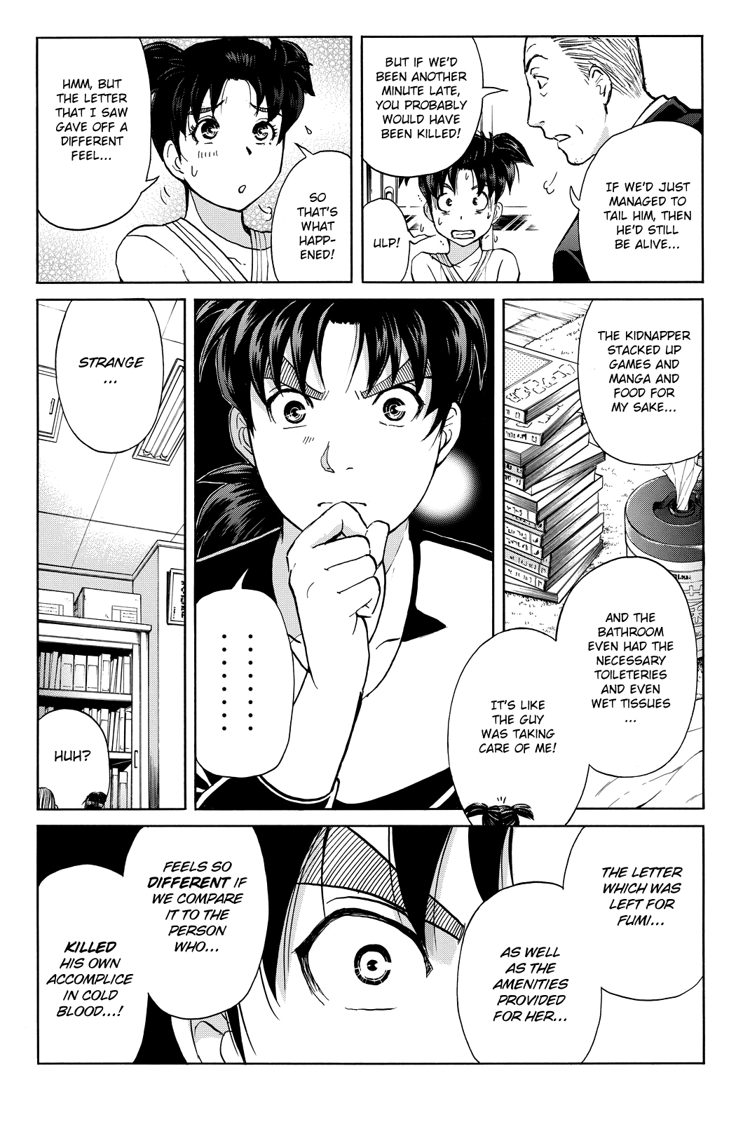 Kindaichi Shounen no Jikenbo R Chapter 119 page 14 - Chapter 119: Kindaichi Fumi Kidnapping Murder Case Chapter 7