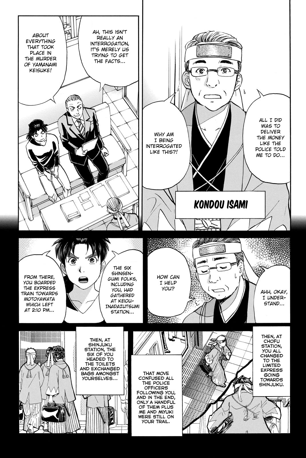 Kindaichi Shounen no Jikenbo R Chapter 120 page 5 - Chapter 120: Kindaichi Fumi Kidnapping Murder Case Chapter 8