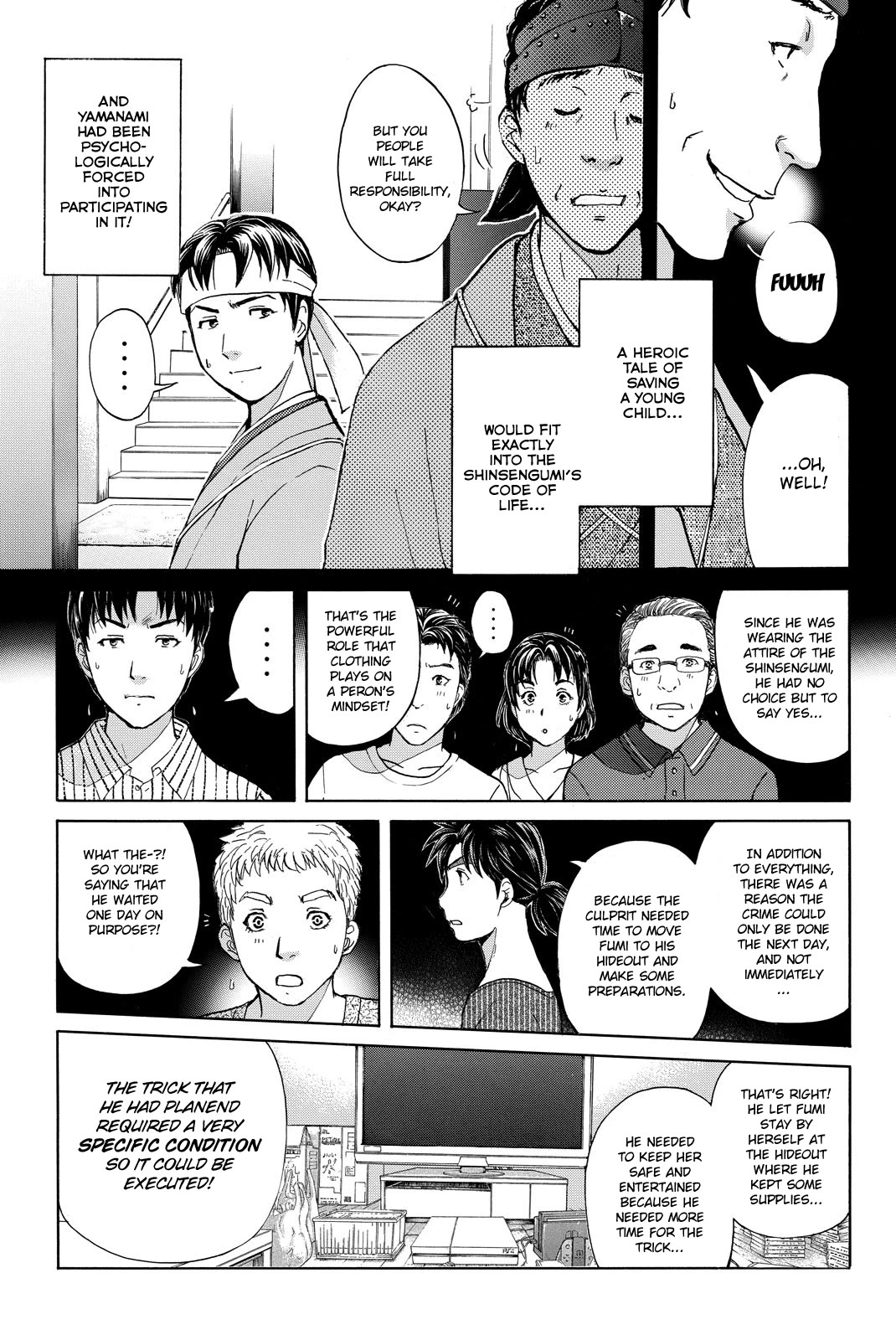 Kindaichi Shounen no Jikenbo R Chapter 122 page 13 - Chapter 122: Kindaichi Fumi Kidnapping Murder Case Chapter 10