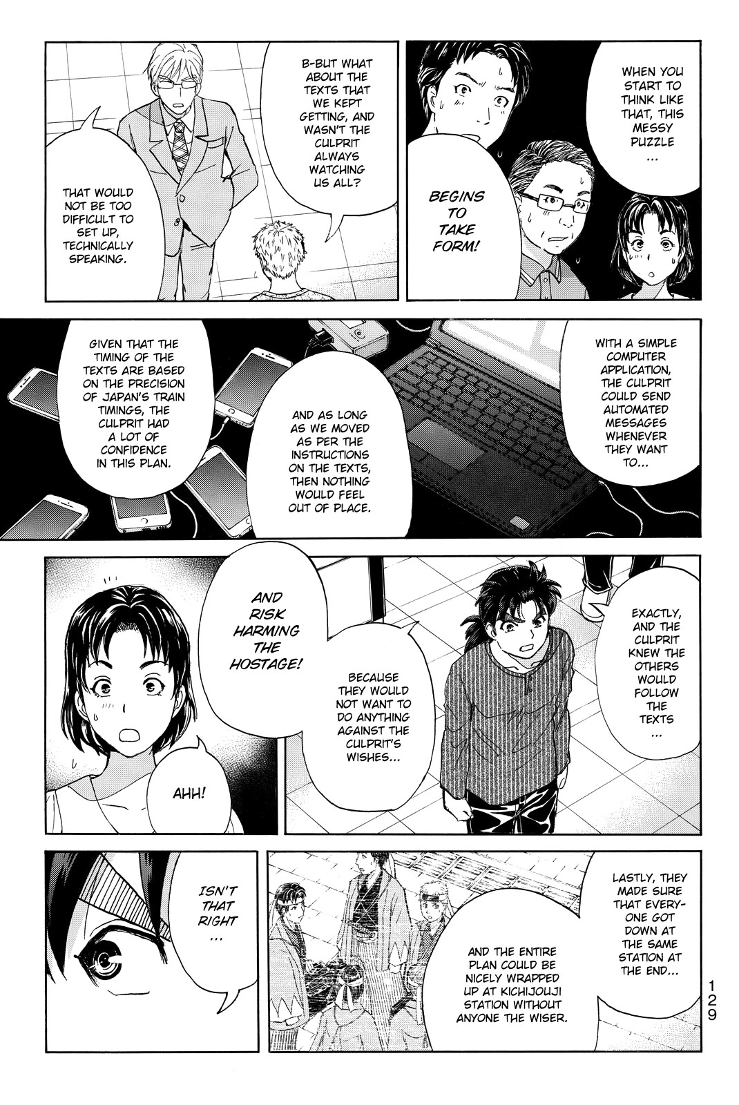 Kindaichi Shounen no Jikenbo R Chapter 122 page 7 - Chapter 122: Kindaichi Fumi Kidnapping Murder Case Chapter 10