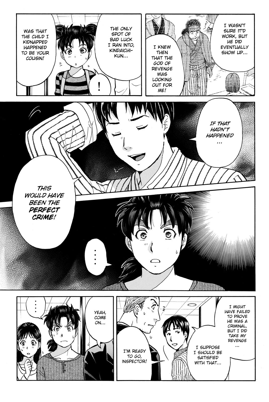 Kindaichi Shounen no Jikenbo R Chapter 124 page 21 - Chapter 124: Kindaichi Fumi Kidnapping Murder Case Chapter 12