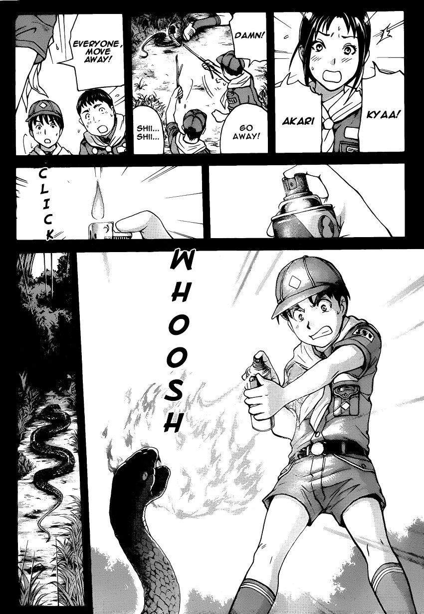Kindaichi Shounen no Jikenbo R Chapter 27 page 8 - Chapter 27 : The drifting fire fox murder case 4
