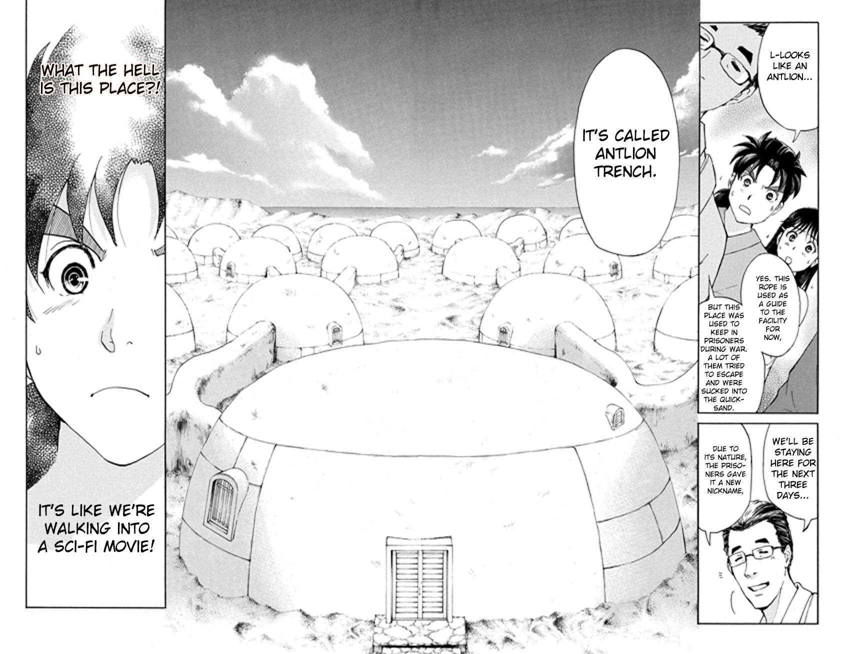 Kindaichi Shounen no Jikenbo R Chapter 39 page 14 - Chapter 39 : Antlion Trench Murder Case - File 1