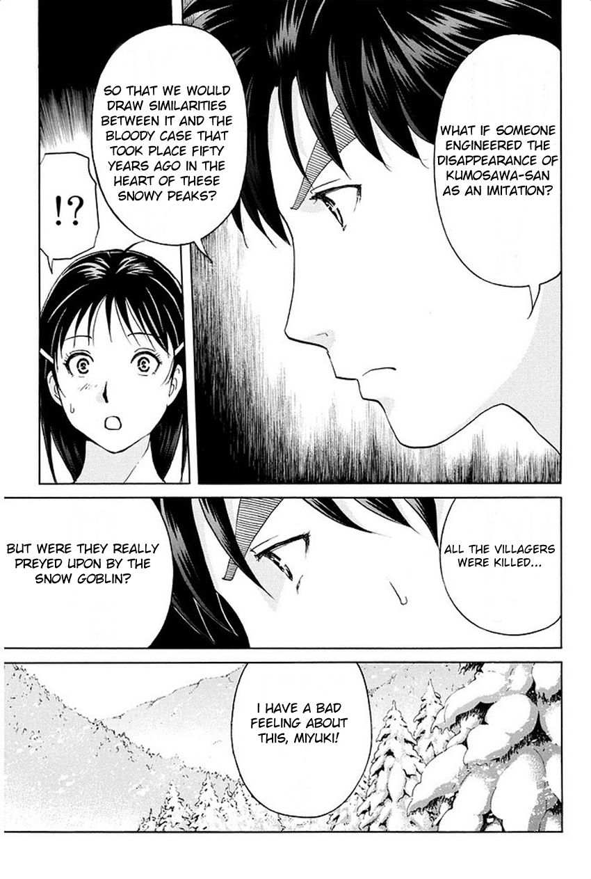 Kindaichi Shounen no Jikenbo R Chapter 4 page 9 - Chapter 4 : The Snow Goblin Legend Murder Case - File 4