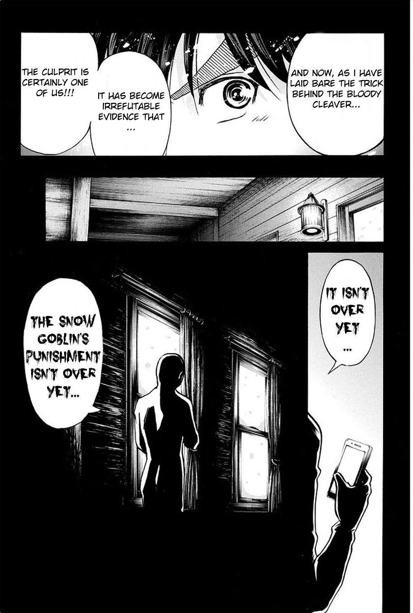 Kindaichi Shounen no Jikenbo R Chapter 5 page 22 - Chapter 5 : The Snow Goblin Legend Murder Case - File 5