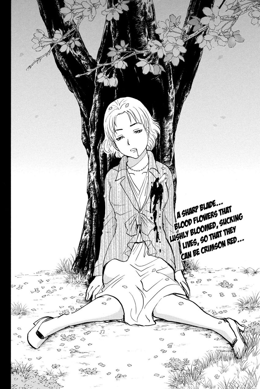 Kindaichi Shounen no Jikenbo R Chapter 53 page 22 - Chapter 53 : The Bloodthirsty Cherry Blossom Murder Case - File 4
