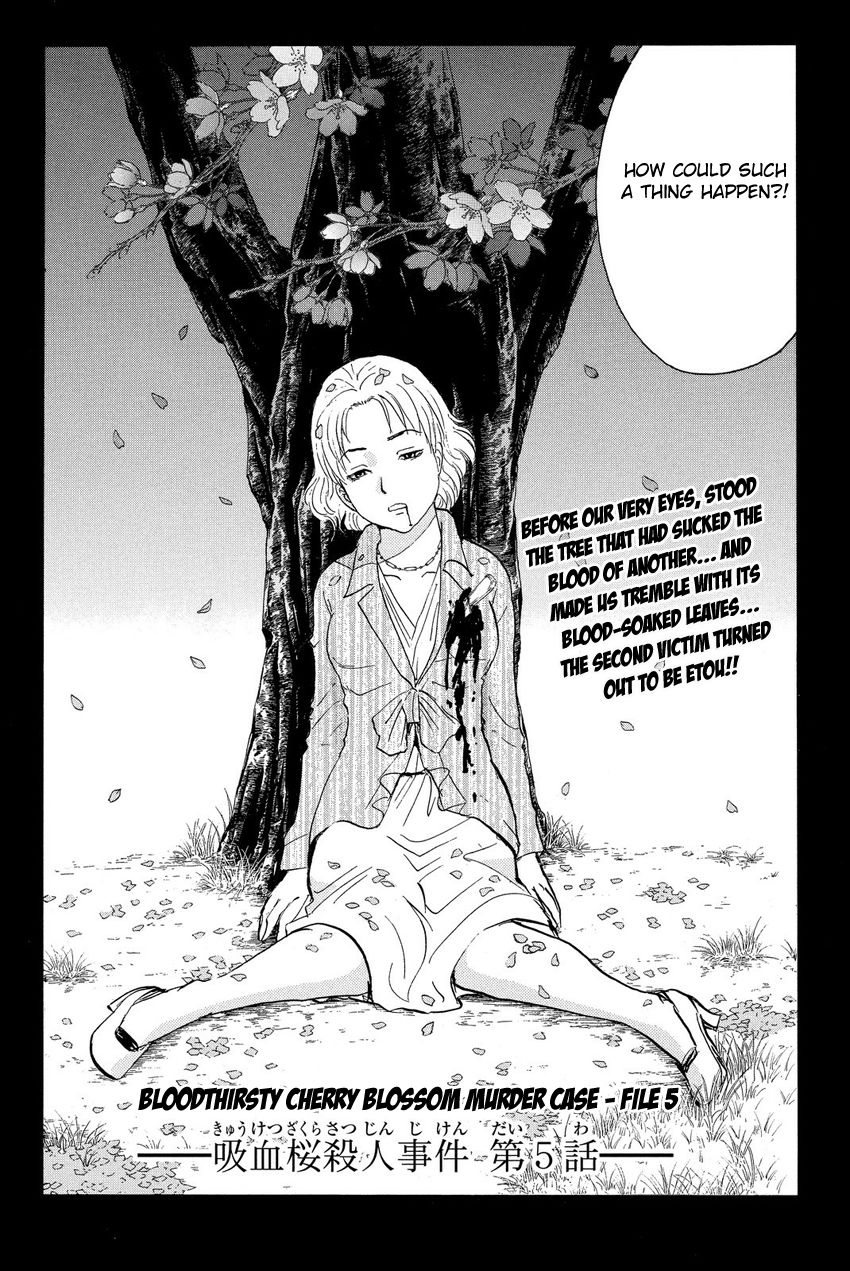 Kindaichi Shounen no Jikenbo R Chapter 54 page 4 - Chapter 54 : The Bloodthirsty Cherry Blossom Murder Case - File 45