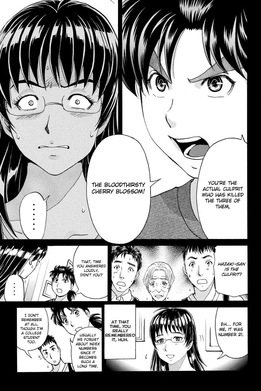 Kindaichi Shounen no Jikenbo R Chapter 58 page 11 - Chapter 58 : The Bloodthirsty Cherry Blossom Murder Case - File 9