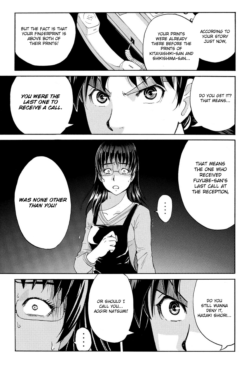 Kindaichi Shounen no Jikenbo R Chapter 59 page 13 - Chapter 59: Bloodthirsty Cherry Blossom Murder Case - File 10